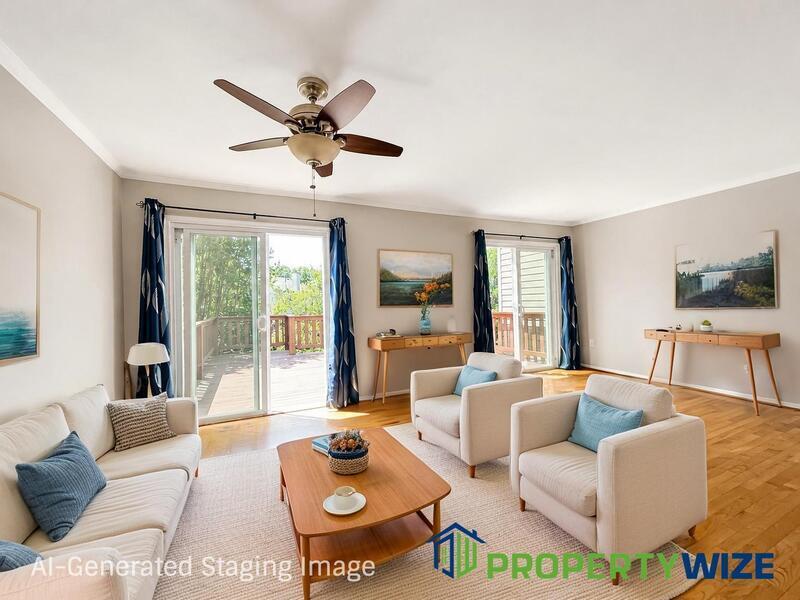 Natural light fills this Woodland Village home! Features garage parking, master suite, updated 2 full baths at top floor and powder room at 1st floor. property image